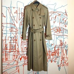 Sanyo vintage transitional trench coat